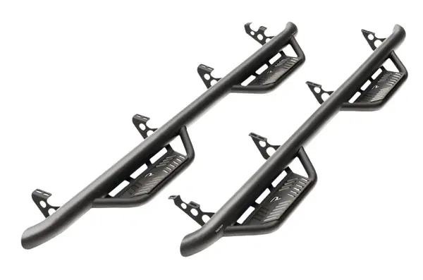 N-Fab Podium LG 14-17 Chevy-GMC 1500 Crew Cab - Tex. Black - 3in
