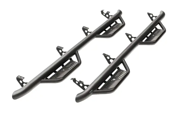 N-Fab Podium LG 09-17 Dodge Ram 1500 09-15.5 2500/3500/4500 Crew Cab - Tex. Black - 3in
