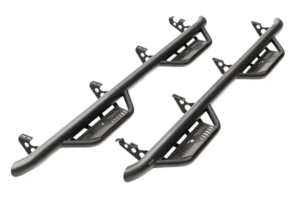 N-Fab Podium LG 99-16 Ford F-250/F-350 Super Duty Crew Cab 6.75ft Bed - Tex Black - Bed Access - 3in