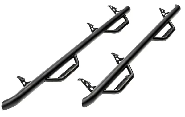 N-Fab Nerf Step 16-17 Toyota Tacoma Double Cab 5ft Bed - Tex. Black - W2W - 3in