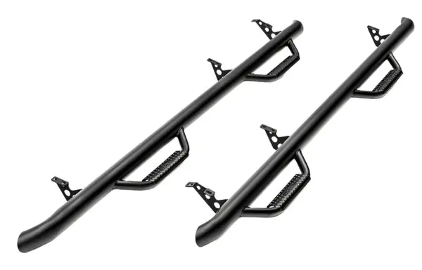 N-Fab Nerf Step 16-17 Toyota Tacoma Access Cab 6ft Bed - Tex. Black - W2W - SRW - 2in
