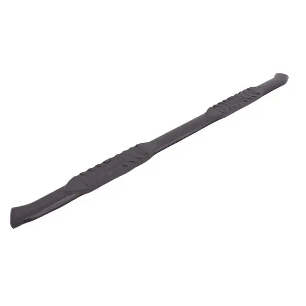 Lund 09-17 Dodge Ram 1500 Quad Cab 5in. Oval Curved Steel Nerf Bars - Black