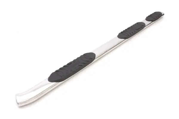Lund 07-17 Chevy Silverado 1500 Crew Cab (5.5ft. Bed) 5in. Oval WTW SS Nerf Bars - Polished
