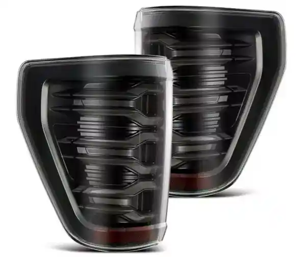 AlphaRex 21-22 Ford F150 LUXX LED Projector Tail Lights - Alpha-Black