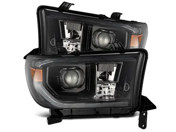 AlphaRex 07-13 Toyota Tundra/08-17 Toyota Sequoia G2 PRO-Series Projector Headlights Alpha-Black