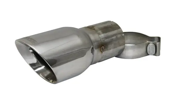 Corsa Single Universal 3.0in Inlet / 4in Outlet Polished Pro-Series Tip Kit