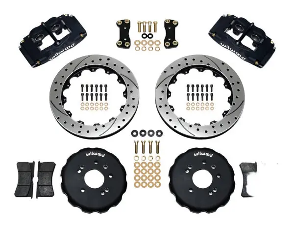 Wilwood FSLI4 Front Hat Kit 13.00in Drilled Nissan 240SX