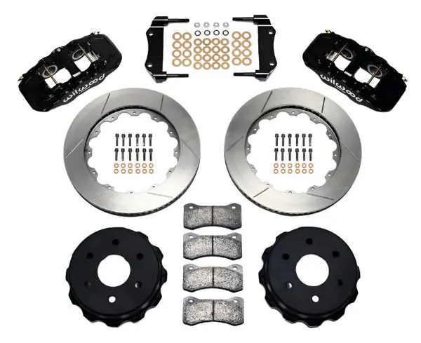Wilwood AERO4 RearTruck Kit 14.25in 1999-2010 GM 1500-SUV 1 Piston OE Caliper