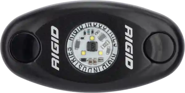 Rigid Industries A-Series Light - Black - High Strength - Red