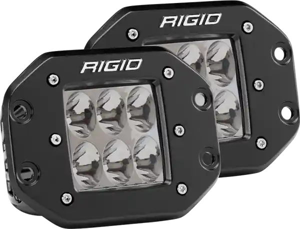 Rigid Industries D2 - Flush Mount - Driving Pair