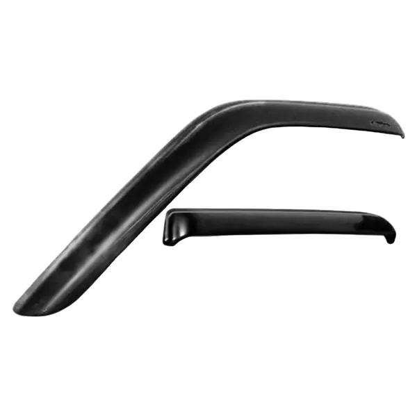 Stampede 2019 Chevy Silverado 1500 Double Cab Pickup Tape-Onz Sidewind Deflector 4pc - Smoke