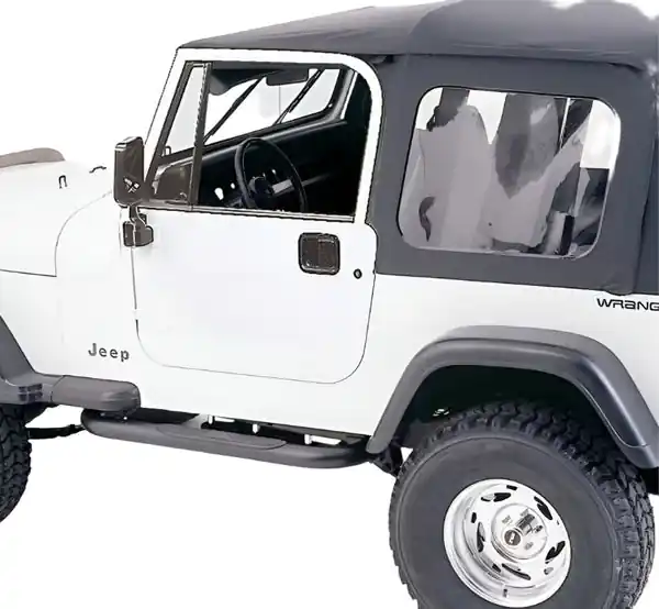 Rampage 86-95 Jeep Wrangler CJ7/YJ Complete Top - Black Diamond