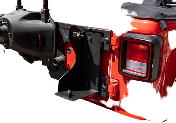 Rampage 2007-2019 Jeep Wrangler(JL) Offroad Jack Mount - Black