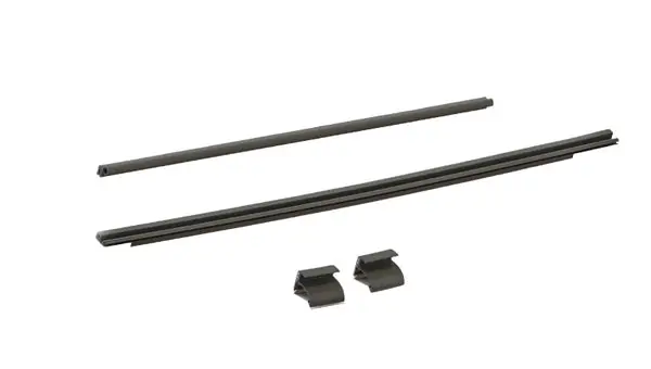 Rampage 2007-2018 Jeep Wrangler(JK) Tailgate Tonneau Bar Kit - Black