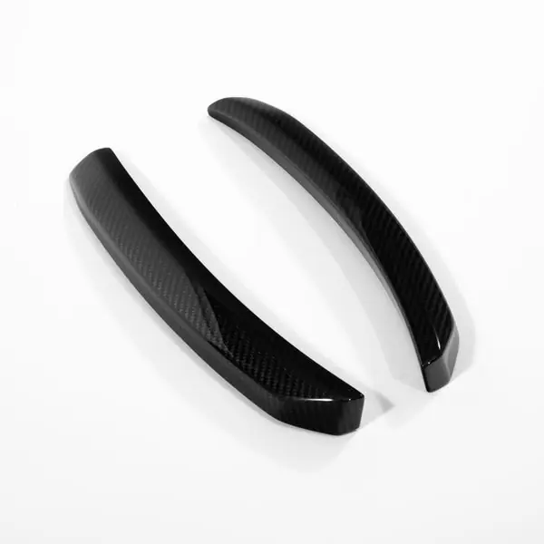 Lamborghini Huracan STO Bumper Carbon Fiber Wind Deflector Uprights