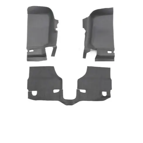 BedRug 11-16 Jeep JK 2Dr Front 3pc BedTred Floor Kit (Incl Heat Shields)
