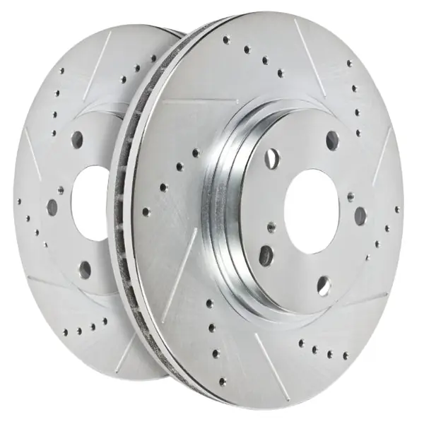 Power Stop Front Evolution Drilled & Slotted Rotor 2011+ Dodge Durango, Jeep Grand Cherokee
