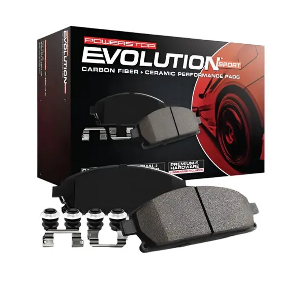 Power Stop 2017 Dodge Durango Front Z23 Evolution Sport Brake Pads w/Hardware