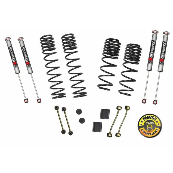 Skyjacker 2018 Jeep Wrangler JL 4 Door 4WD (Non-Rubicon) Long Travel 2 Stage 2in-2.5in Coil System