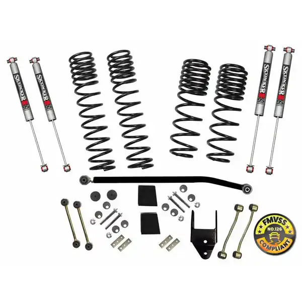 Skyjacker 2018 Jeep Wrangler JL 4 Door 4WD (Non-Rubicon) Long Travel 2 Stage 3.5in-4in Coil System