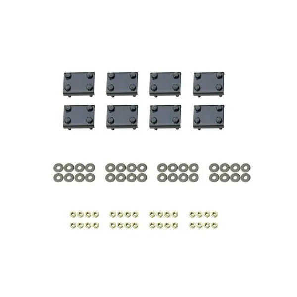 Westin 2005-2017 Nissan Frontier Crew Cab/Ext. Cab Premier Oval Nerf Step Bar Mount Kit - Black