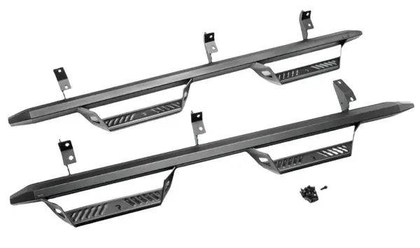 N-Fab Predator PRO 2019 Dodge Ram 1500 Crew Cab All Beds - Tex. Black - Cab Length