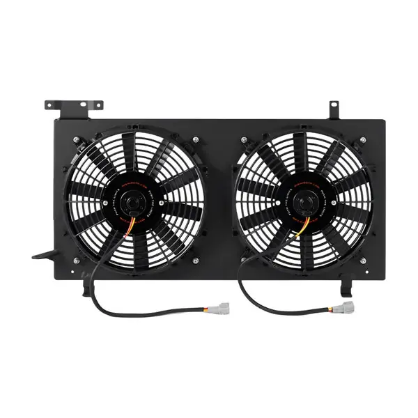 Mishimoto 08+ Subaru WRX/STI PNP Aluminum Fan Shroud Black