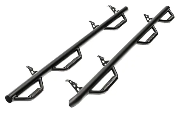 N-Fab Nerf Step 01-06 Chevy-GMC 1500/2500/3500 Crew Cab 8ft Bed - Tex. Black - Bed Access - 3in