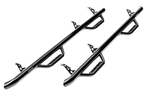 N-Fab Nerf Step 02-08 Dodge Ram 1500/2500/3500 Quad Cab 4 Door - Gloss Black - Cab Length - 3in
