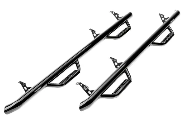 N-Fab Nerf Step 10-17 Ram 2500/3500/4500 Crew Cab - Gloss Black - Cab Length - 3in