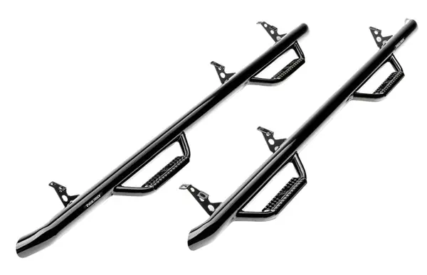 N-Fab Nerf Step 15.5-17 Dodge Ram 1500 Crew Cab - Gloss Black - Cab Length - 3in
