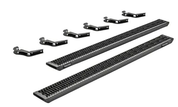 N-Fab Growler Fleet 19-20 Chevy/GMC 1500 Double Cab - Cab Length - Tex. Black