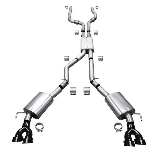 2020+ Ford Explorer ST - 3" Catback Exhaust With Black Tips