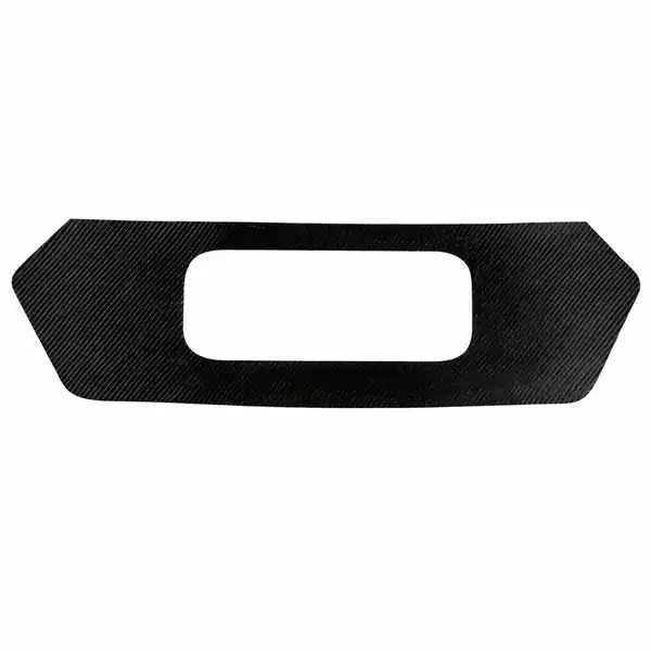 Chevrolet Corvette C8 Carbon Fiber License Plate Graphic Overlay Decal