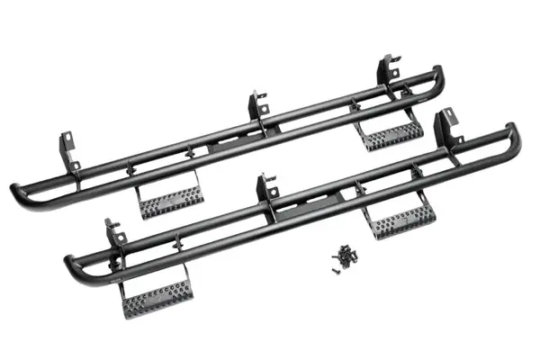 N-Fab RKR Step System 2019 Dodge Ram 1500 Crew Cab All Beds - Tex. Black - Cab Length - 1.75in
