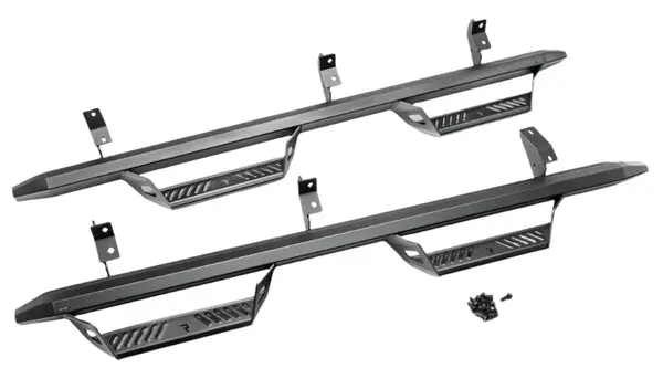 N-Fab Predator PRO 2019 Ford Ranger Crew Cab All Beds - Tex. Black - Cab Length
