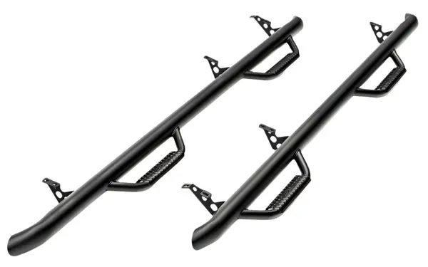 N-Fab Nerf Step 05-15 Toyota Tacoma Double Cab 5ft Bed - Tex. Black - W2W - 2in