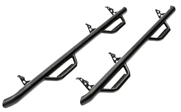 N-Fab Nerf Step 16-17 Toyota Tacoma Double Cab 6ft Bed - Tex. Black - W2W - 3in