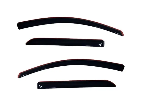 AVS 07-16 GMC Acadia Ventvisor In-Channel Front & Rear Window Deflectors 4pc - Smoke