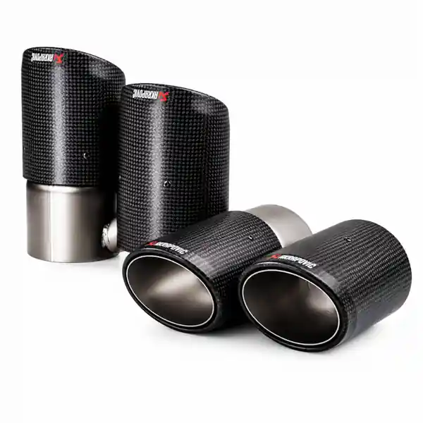 Akrapovic 2018+ Porsche Cayenne V6 (536) Tail Pipe Set (Carbon)