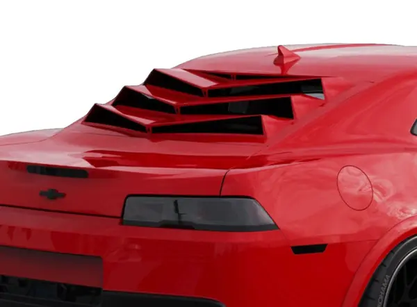 2010-2015 Chevrolet Camaro Louvers Bakkdraft