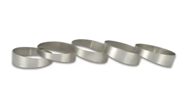 Vibrant 1.5in OD Titanium Pie Cuts - Bag of 5