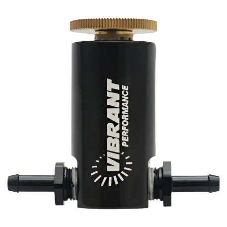 Vibrant Manual Boost Controller w/ Mounting Bracket (Black Anodized)