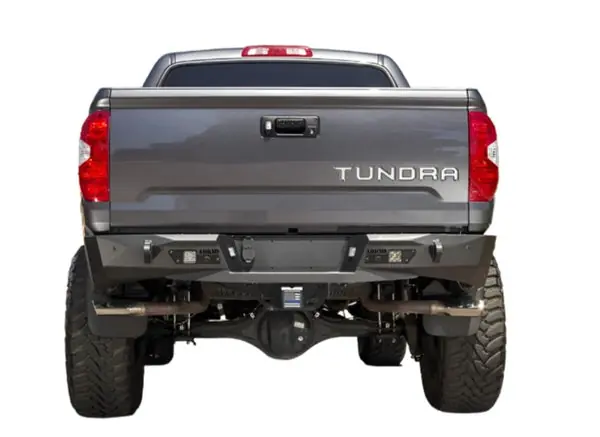 Addictive Desert Designs 2014+ Toyota Tundra Stealth Fighter Rear Bumper w/ Backup Sensor Cutouts