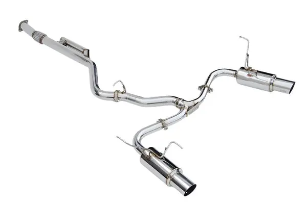 Invidia 2022+ Subaru WRX N1 Twin Outlet Single Layer SS Tip Cat-Back Exhaust