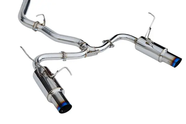 Invidia 2022+ Subaru WRX N1 Twin Outlet Single Layer Tip Cat-Back Exhaust