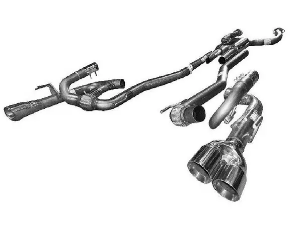 Solo Performance Mach-XF Exhaust Kit w/ Standard Dual Outlet Tips Chevrolet SS 2014-2018