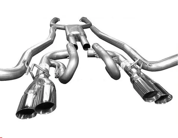 Solo Performance Mach-Shorty-XF Exhaust Kit w/ Standard Dual Outlet Tips Chevrolet SS 2014-2018