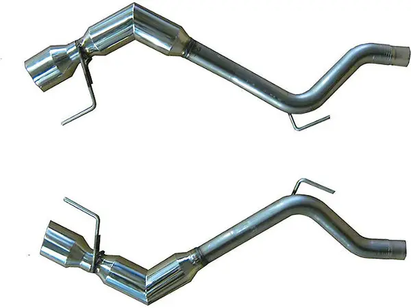 Solo Performance Axle-Back Exhaust with Polished Tips Ford Mustang Ecoboost Fastback 2015-2022