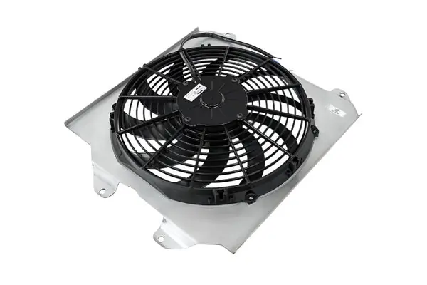 CSF 92-00 Honda Civic All-Aluminum Fan Shroud w/12in SPAL Fan